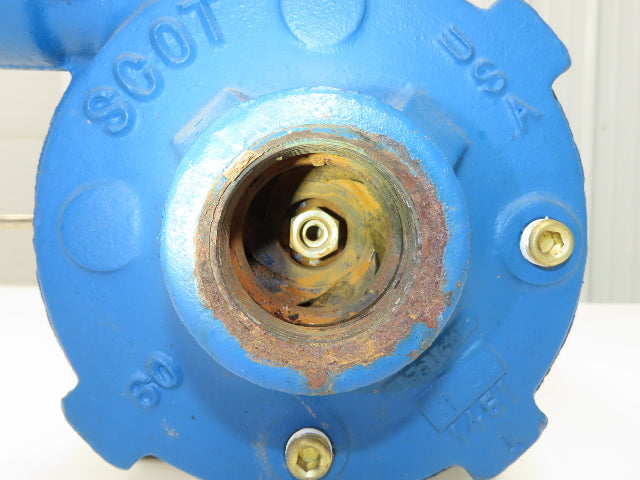 Scot MP 60 SF Cast Centrifugal Pump 1.5"X1.25" NPT 1Hp 3470 RPM 230/460V 3PH 56J