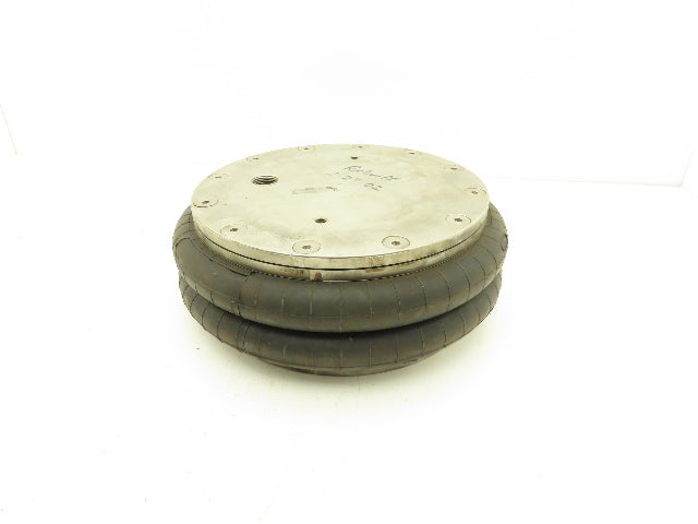 Firestone 22C Airide Airbag Double Convoluted Air Spring 12"OD 10.5" Plate