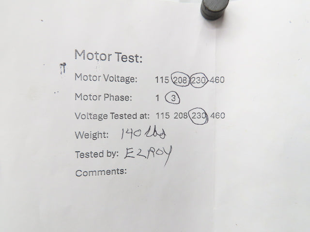 Boston Gear TWF OR MW Gearmotor 900:1 Reducer 1.9 RPM Output 1/4Hp 230V 3PH 56C