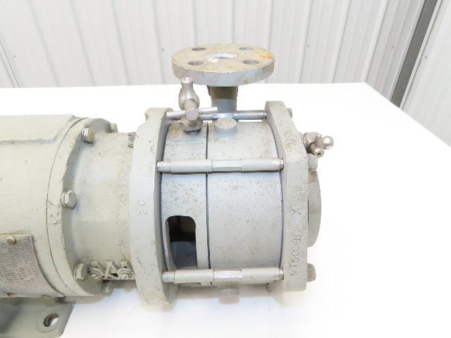 Worthington Aluminum Centrifugal Coolant Pump 3/4" Flanged 10gpm 2Hp 460V