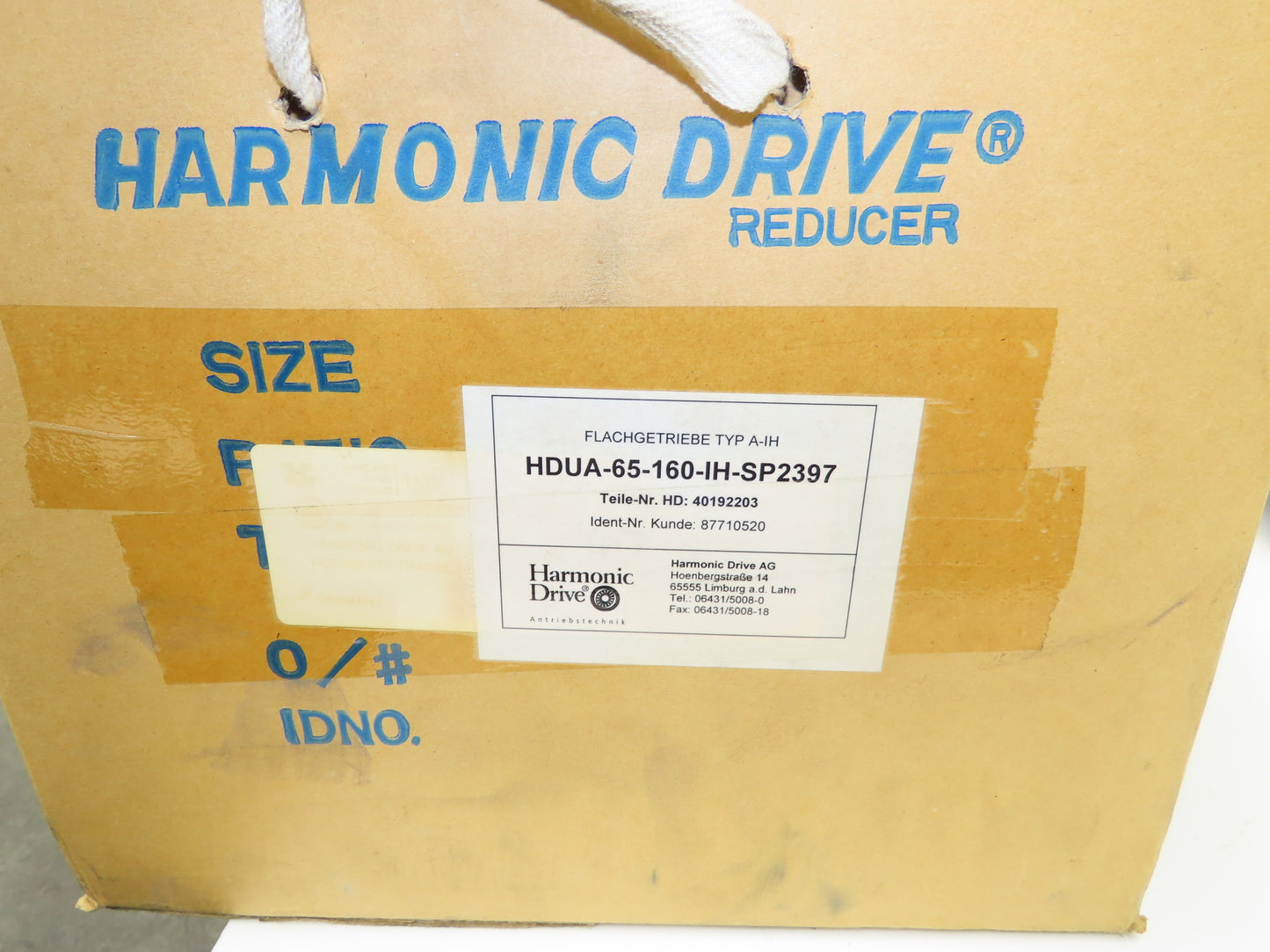 Harmonic Drive Systems Differential Transmission Bearing & Gear Reducer Set