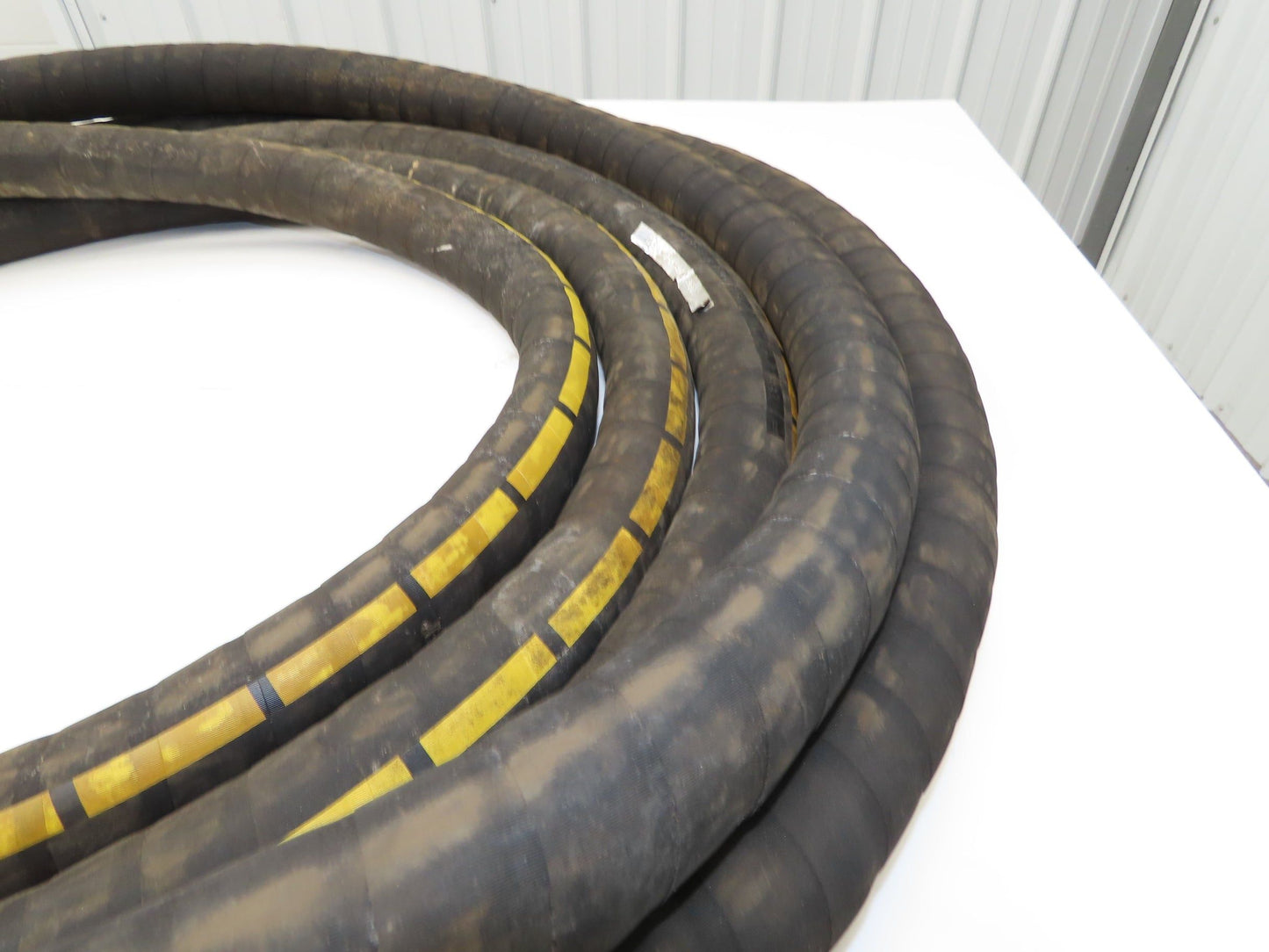 Buckeye Rubber MIL-H-6615 Transfer Hose 1-1/2" x 35'  w/Brass Fittings