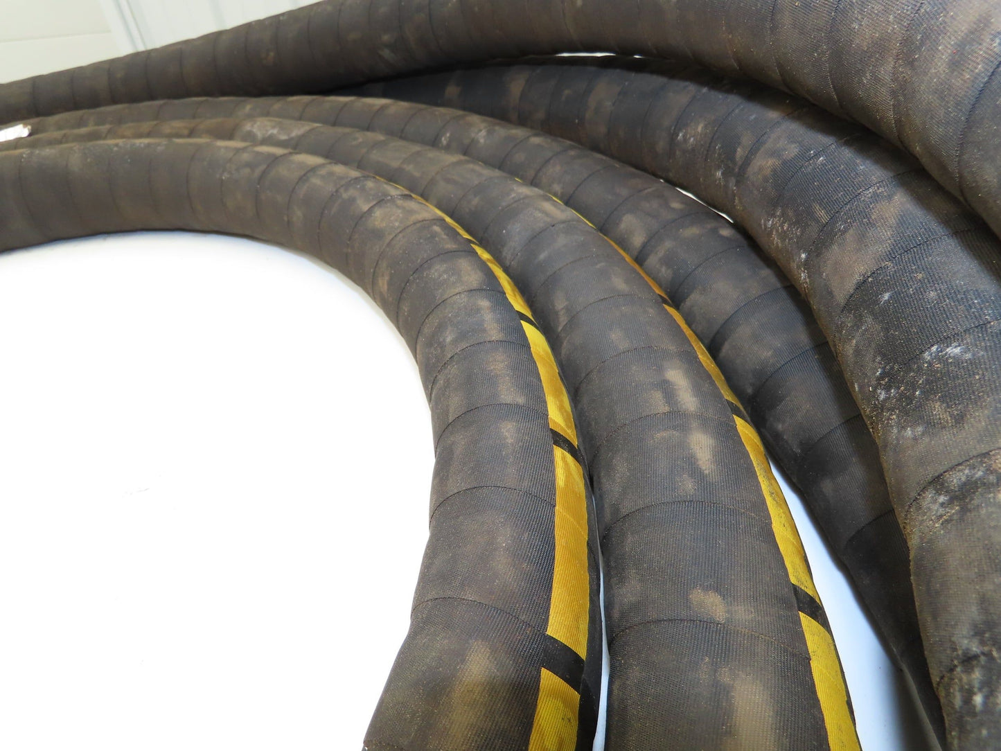 Buckeye Rubber MIL-H-6615 Transfer Hose 1-1/2" x 35'  w/Brass Fittings