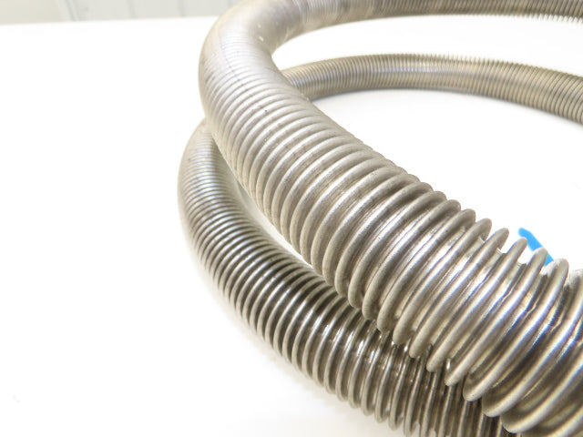 Stainless Steel Flexible Vacuum Hose 1"ID x 98"L 1.5" Flanged Ends ISO-KF NW40