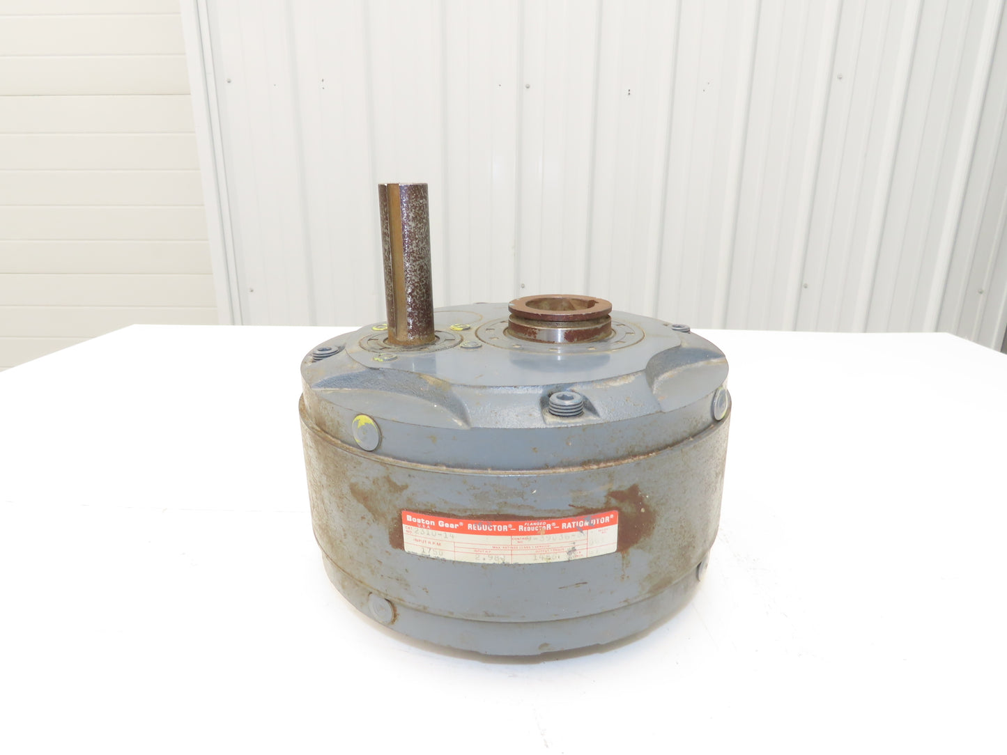 Boston Gear 231D-14 Helical Ratio Multiplier 14:1 Parallel Reducer 3Hp 125rpm