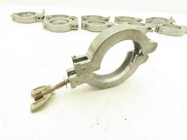 ISO-KF NW40 1.5" Aluminum Vacuum Flange Hinge Clamp Wing Nut Lot of 10