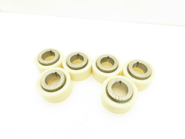 Guardian M48 Coupling Insert & Nylon Sleeve Set 44mm Bore with 1/4" Key Lot of 6