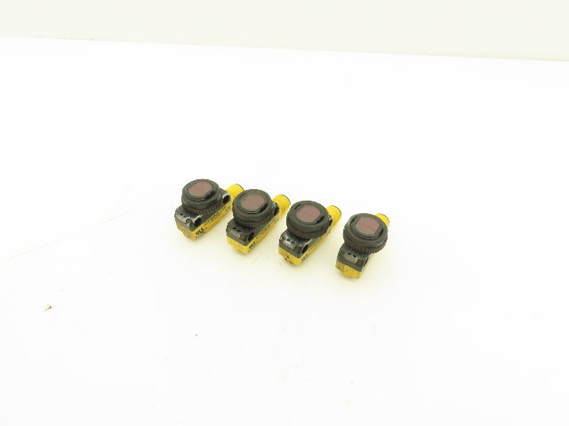 Banner QS18VN6LVQ8 Photoeye Sensor Switch Lot of 4