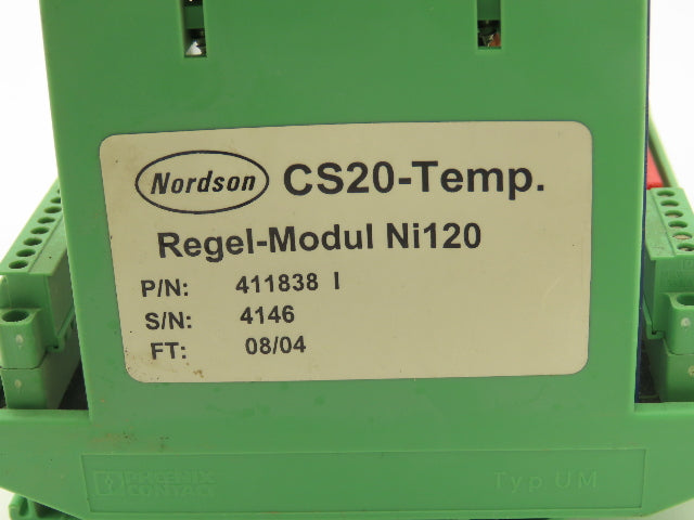 Nordson CS20-Temp | Ni120 Temperature Controller Assembly Input Output Module