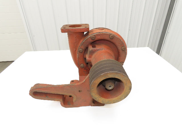 Cast Iron Centrifugal Pump 3"x 2" Belt Drive Brass Impeller