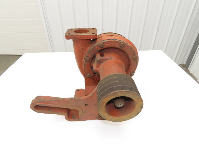 Cast Iron Centrifugal Pump 3"x 2" Belt Drive Brass Impeller