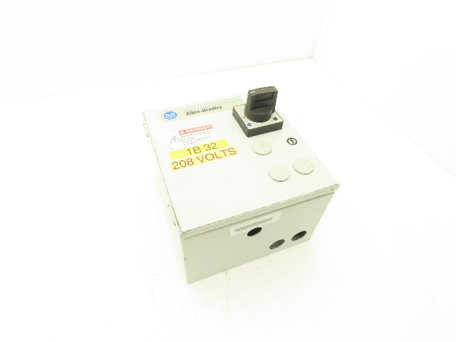 Allen Bradley 103H-NX1D Combination Motor Starter Control Panel 208V/120V