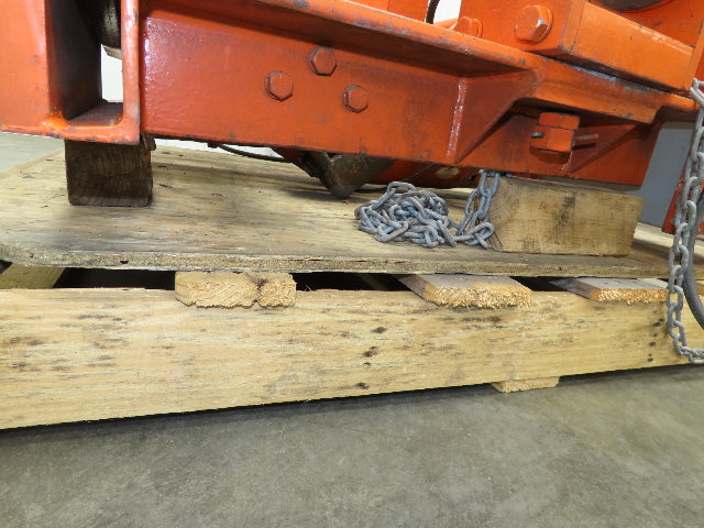 Saturn Engineering 1 1/2 Ton Electric Cable Hoist 15'Lift 20FPM Curved Beam 460V