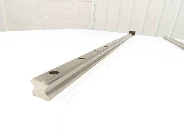 PMI MSA20S-N Linear Rail AMT Linearways w/ 1 Guide Slider 1m Length Lot of 2