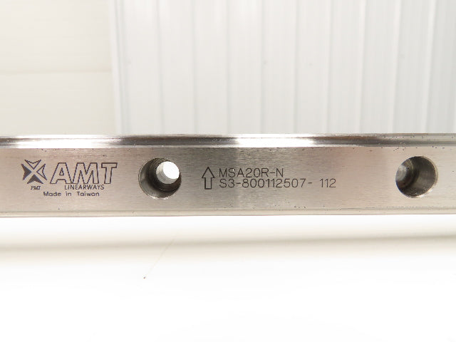 PMI MSA20S-N Linear Rail AMT Linearways w/ 1 Guide Slider 1m Length Lot of 2