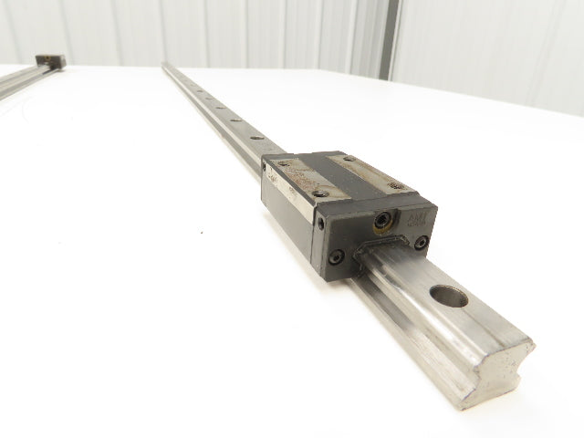 PMI MSA20S-N Linear Rail AMT Linearways w/ 1 Guide Slider 1m Length Lot of 2