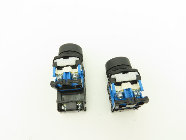 Fuji Electric Pushbutton Green Momentary 22mm 250V 6A Lot of 5