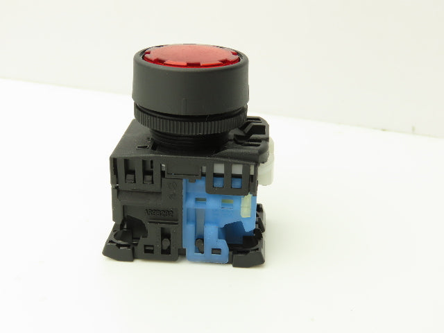 Fuji Electric AR22F0L-10E4R Pushbutton Red Momentary 22mm 250V 6A Lot of 5