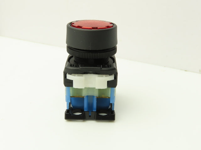 Fuji Electric AR22F0L-10E4R Pushbutton Red Momentary 22mm 250V 6A Lot of 5
