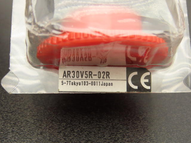 Fuji Electric AR30V5R-02R Red E-stop Pushbutton Twist 30mm 250V 6A Lot of 3