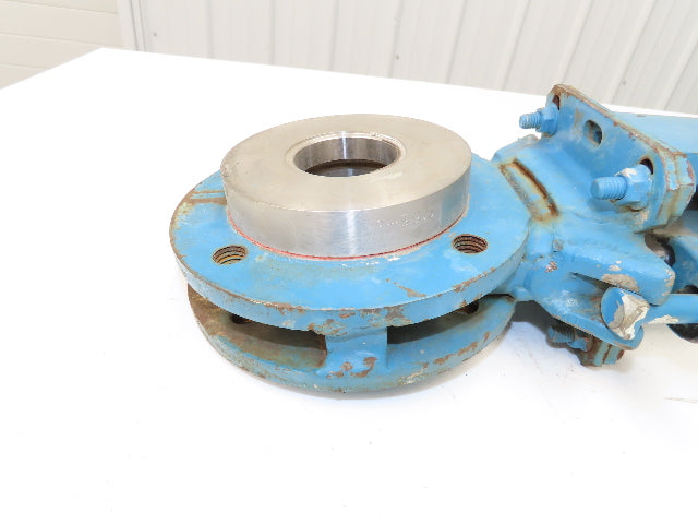 DeZurik 828 3" Knife Gate Valve Lug Style Rising Stem 316SS Disc *Bad Seal*