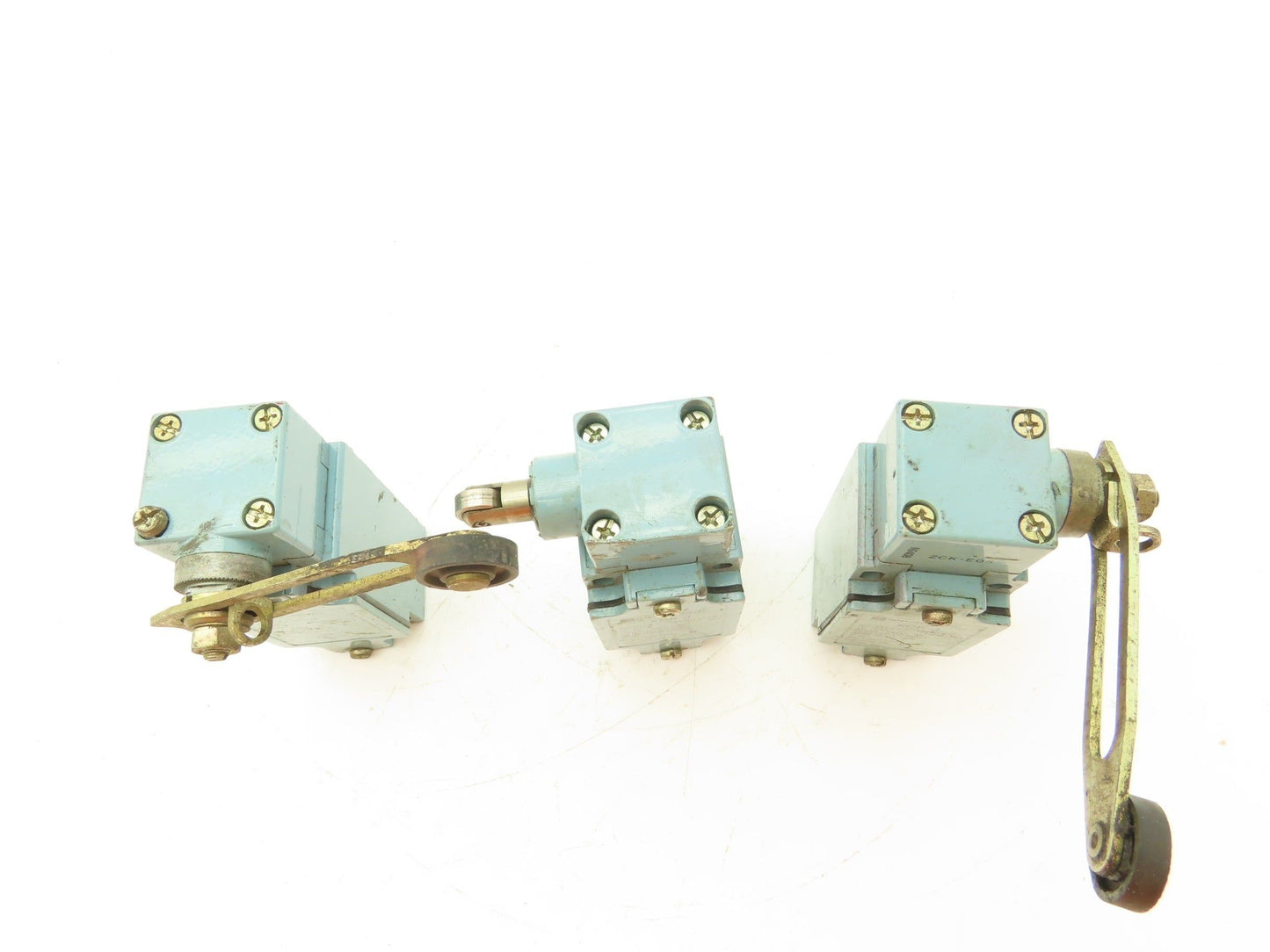 Telemecanique XCK-J Limit Switch Roller Arm ZCK-E05 Operator Head Mixed Lot of 3