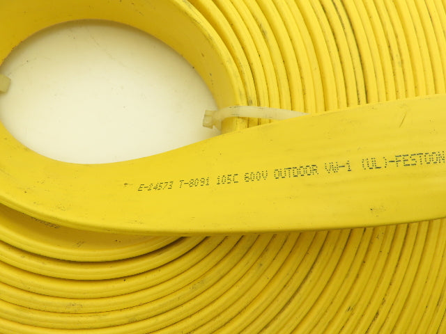 Festoon Cable Outdoor E-24573 Multi-Conductor Flat Cable 12 Wire 16AWG 600V 78'