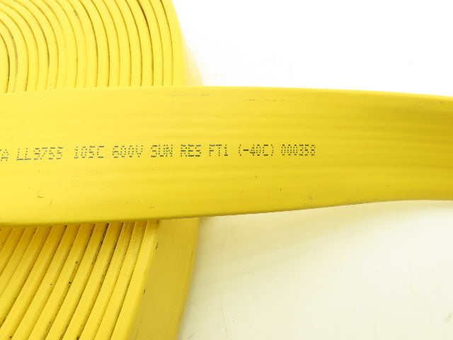 Festoon Cable Outdoor E-24573 Multi-Conductor Flat Cable 12 Wire 16AWG 600V 78'