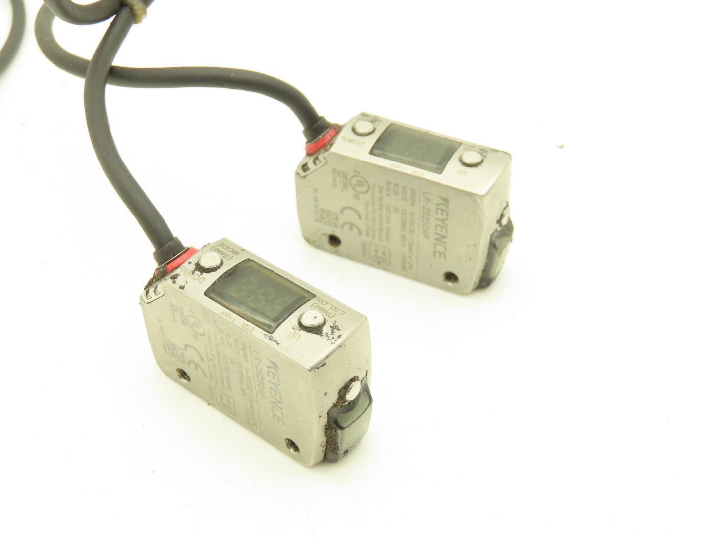 Keyence LR-ZB250AP CMOS Laser Sensor 10-30VDC Lot of 2