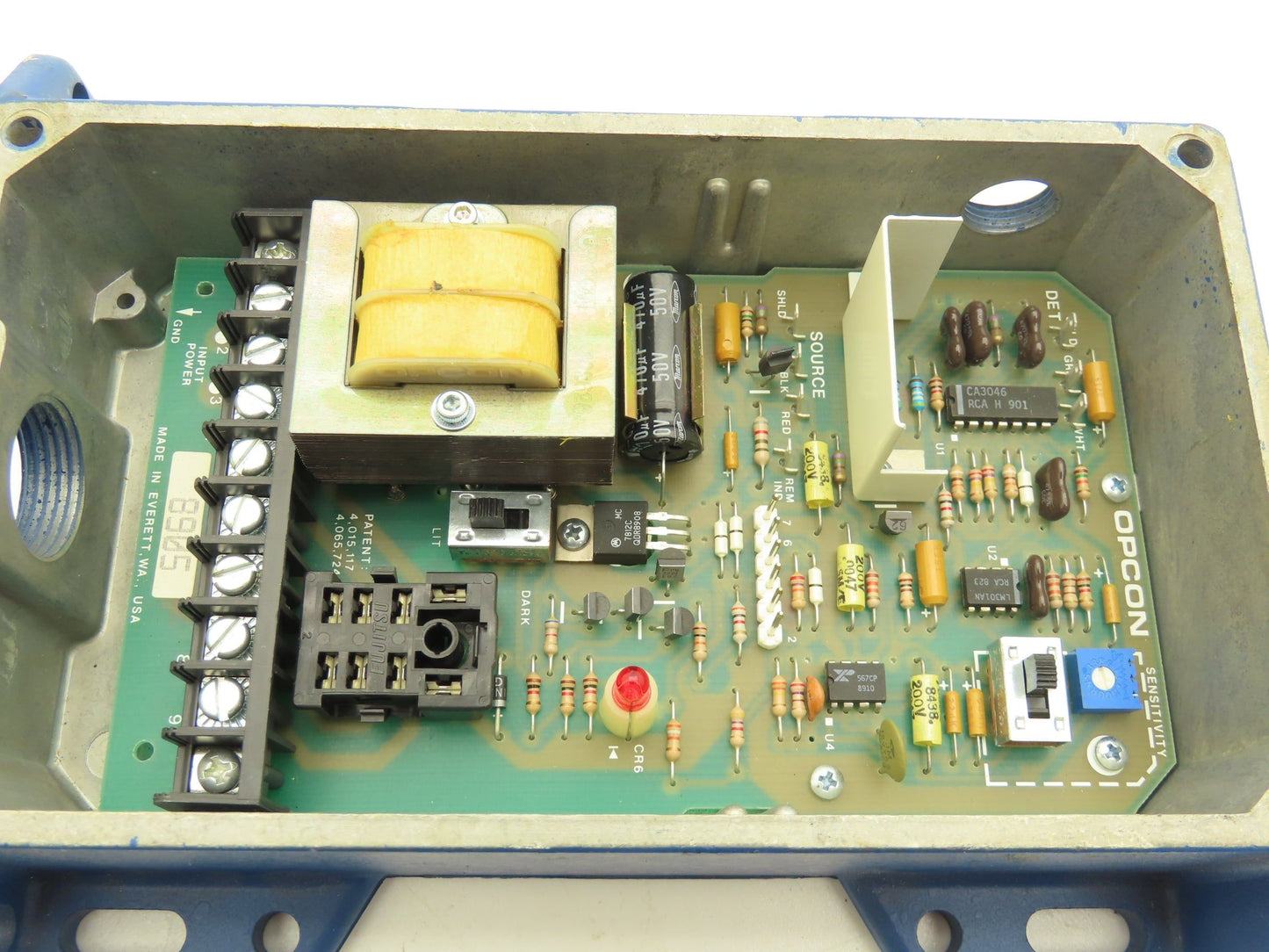 Opcon 104636 Photoelectric Control Unit 115VAC 13VA 50-60HZ