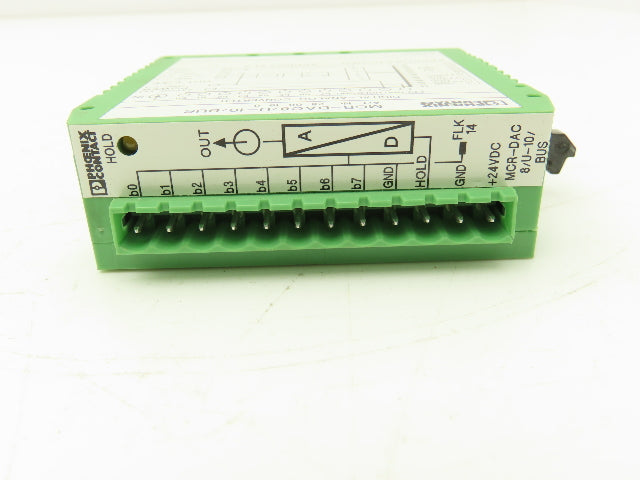 Phoenix Contact MCR-DAC8/U-10/BUS Digital-Analog Converter 24VDC 8-Bit