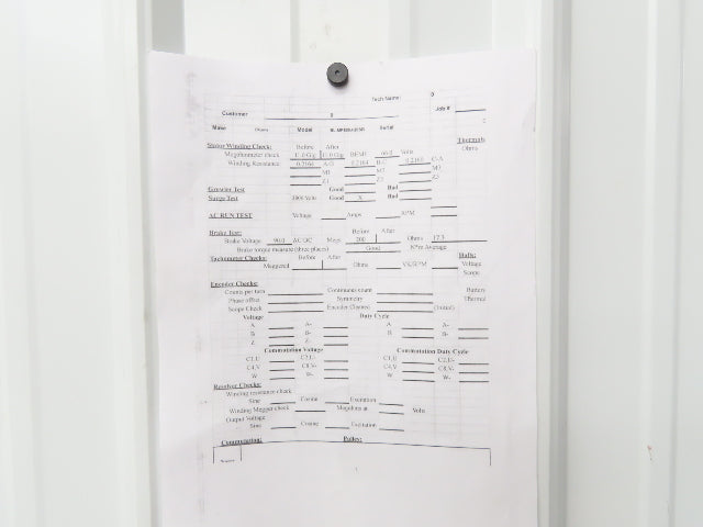 Okuma BL-MP500J-20SB AC Servo Motor 7.1kW 2000 RPM 132V 3PH Encoder ER-JH-7200D