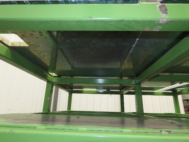1" Steel Top Machine Base Welding Layout Table Work Bench 64x65" 19"H
