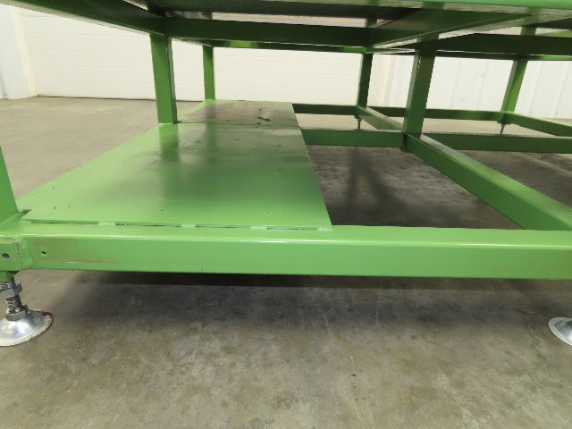 1" Steel Top Machine Base Welding Layout Table Work Bench 64x65" 19"H