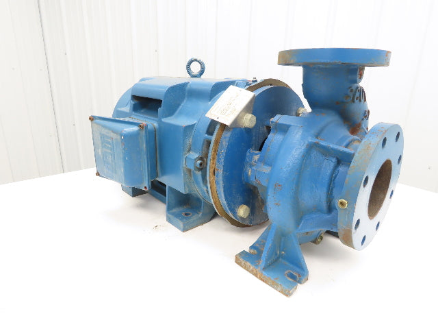 Scot Model 57 Cast Iron Centrifugal Pump 4x3" Flanged 40Hp 230/460V 3PH 286JM