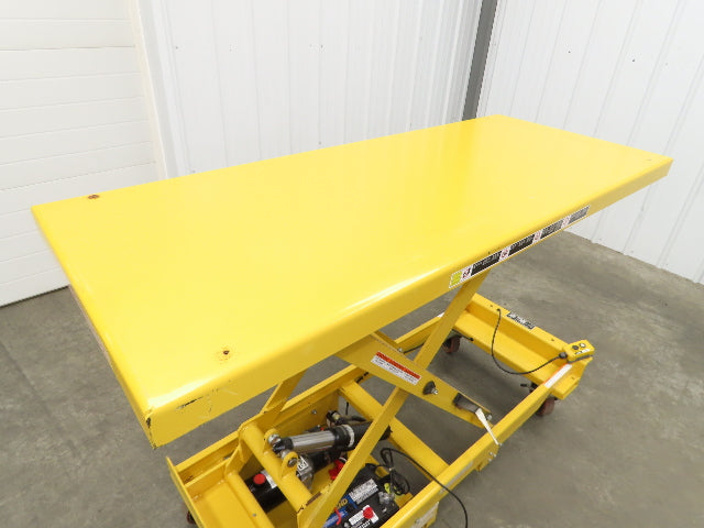 Vestil CART-1000-LD Hydraulic Elevating Lift Cart 1000Lbs 12V DC Powered