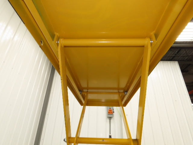 Vestil CART-1000-LD Hydraulic Elevating Lift Cart 1000Lbs 12V DC Powered