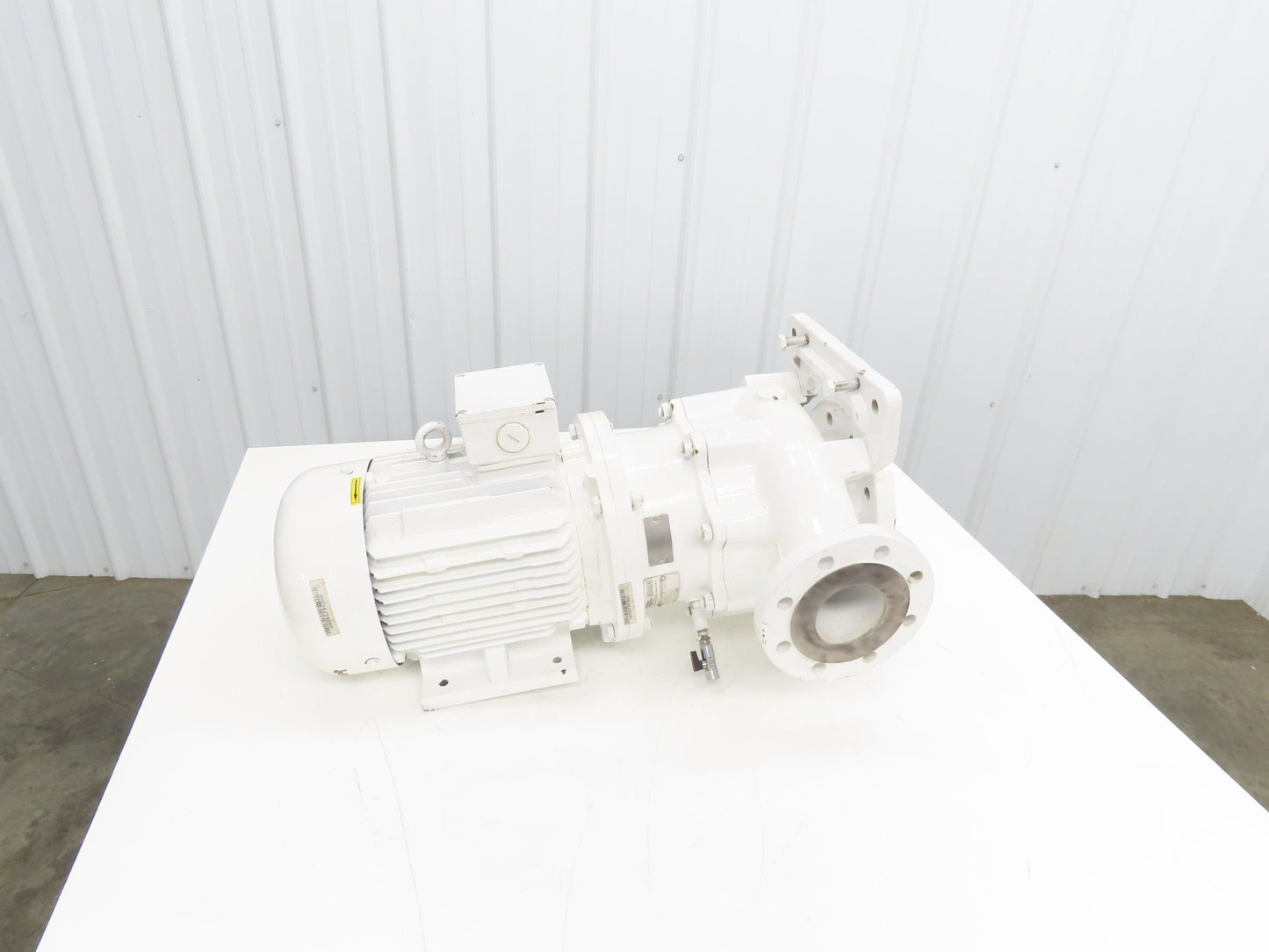 Egger Turo T51-80 VF6 Vortex Slurry Pump Recessed Impeller Metric Flange 4Hp 3PH