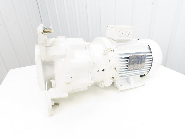 Egger Turo T51-80 VF6 Vortex Slurry Pump Recessed Impeller Metric Flange 4Hp 3PH