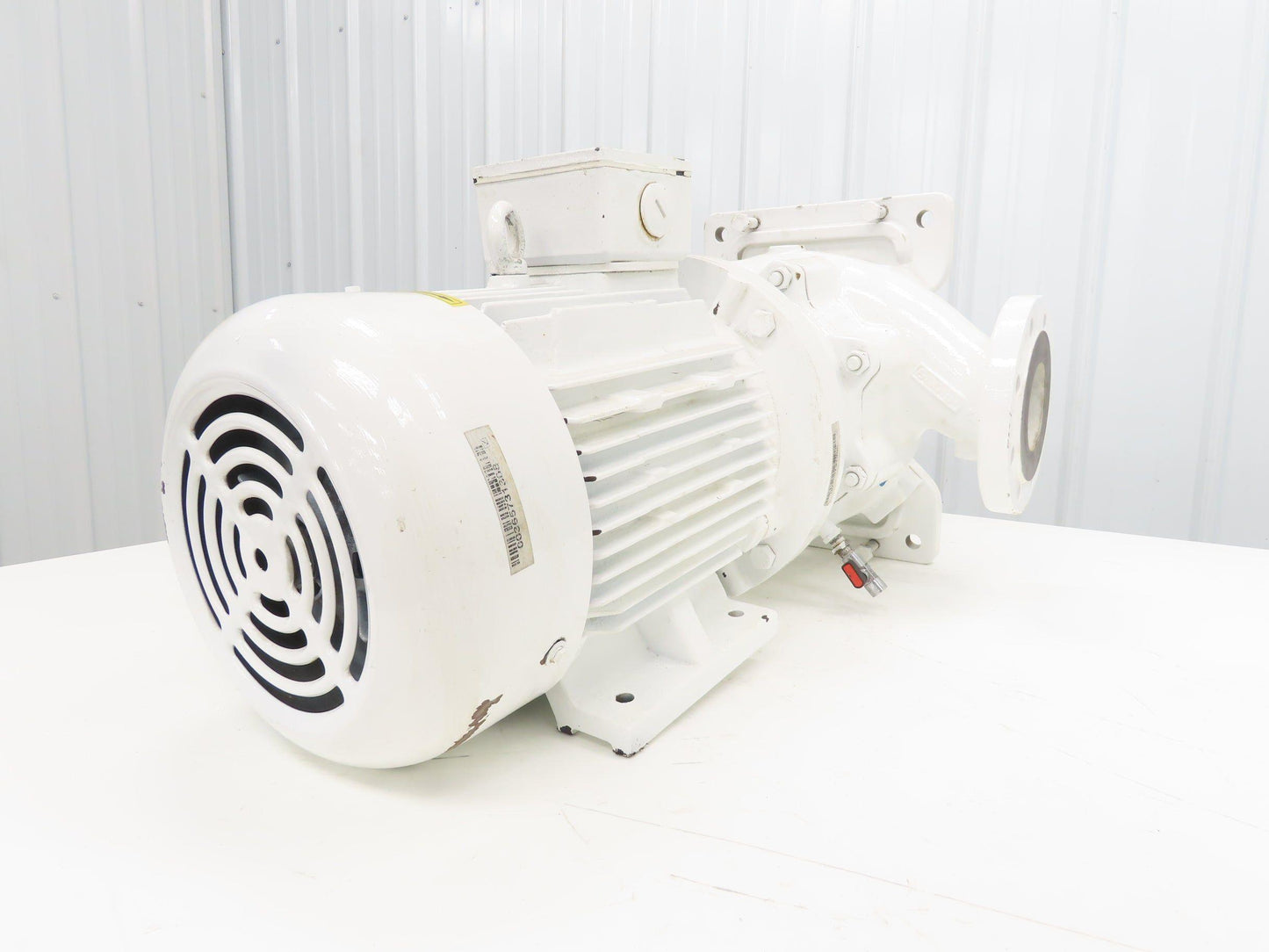 Egger Turo T51-80 VF6 Vortex Slurry Pump Recessed Impeller Metric Flange 4Hp 3PH