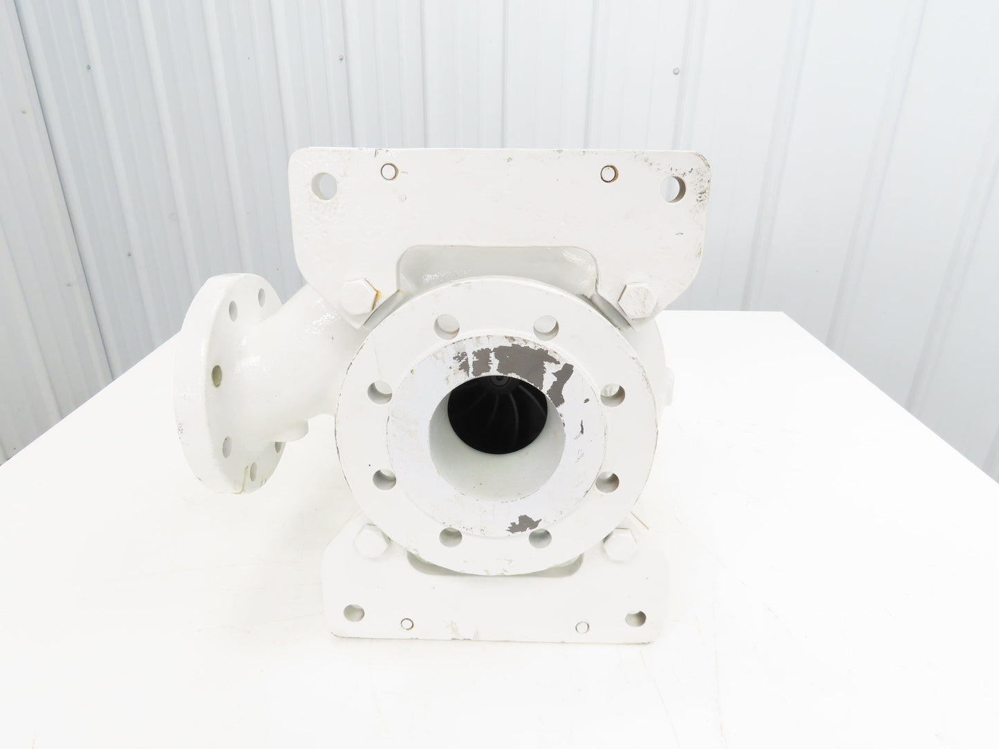 Egger Turo T51-80 VF6 Vortex Slurry Pump Recessed Impeller Metric Flange 4Hp 3PH