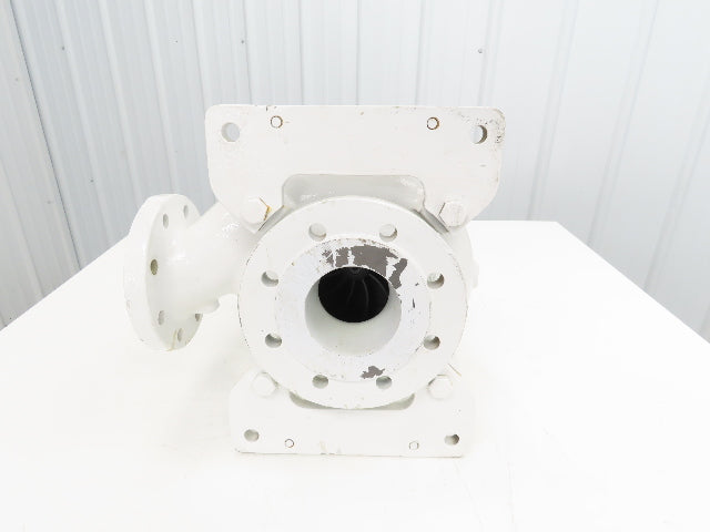 Egger Turo T51-80 VF6 Vortex Slurry Pump Recessed Impeller Metric Flange 4Hp 3PH