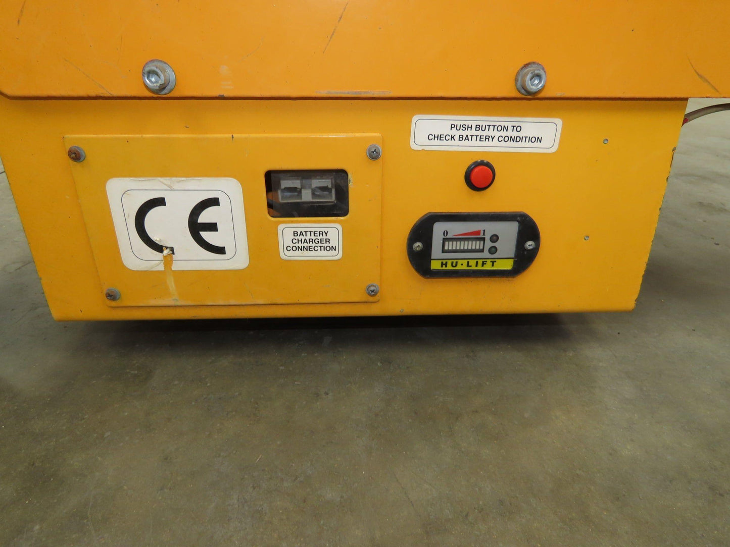Vestil CART-1000-LD Hydraulic Elevating Lift Cart Table 1000Lbs 12VDC Mobile
