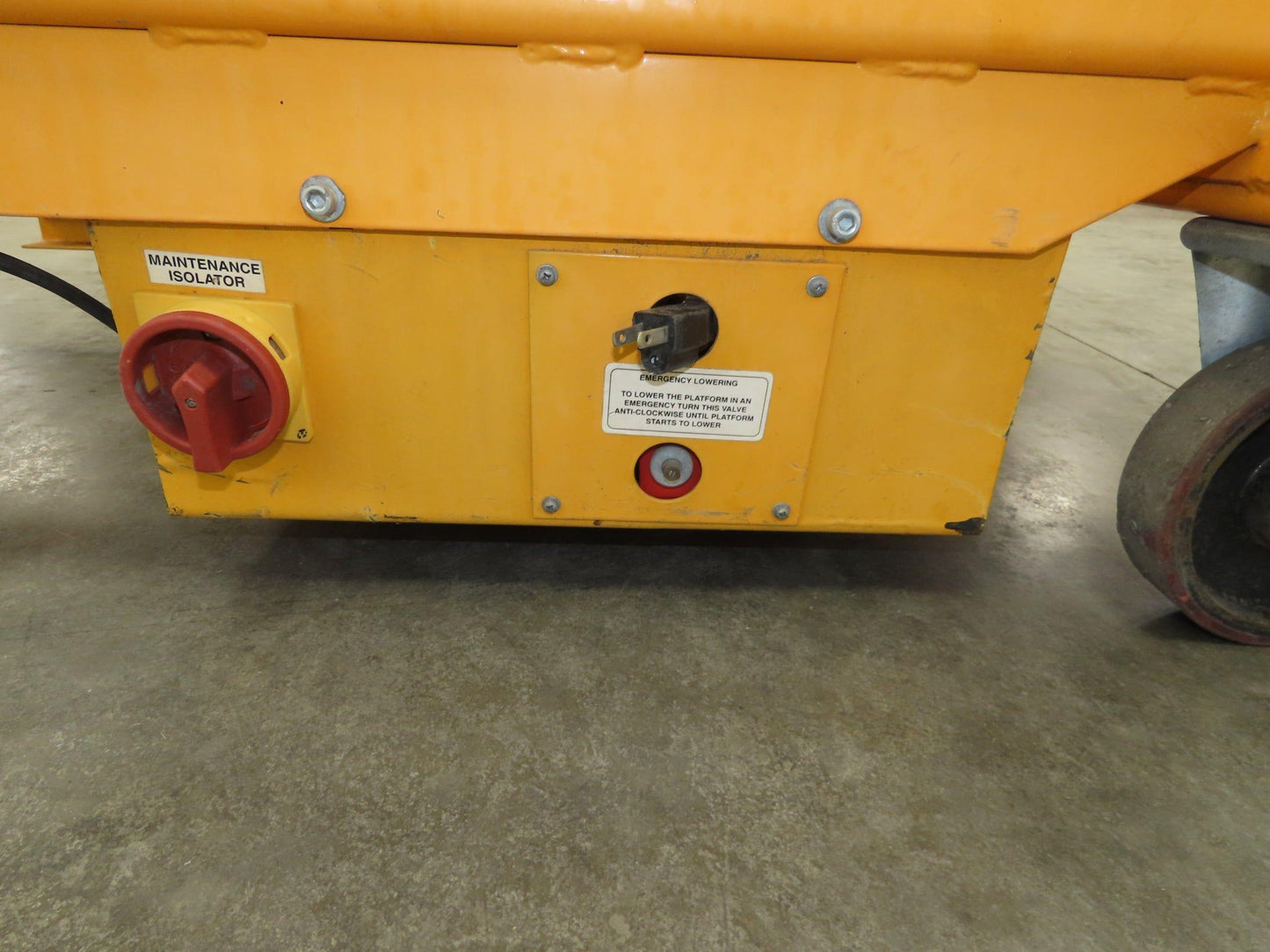 Vestil CART-1000-LD Hydraulic Elevating Lift Cart Table 1000Lbs 12VDC Mobile
