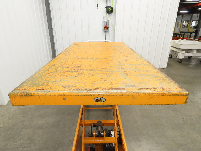 Vestil CART-1000-LD Hydraulic Elevating Lift Cart Table 1000Lbs 12VDC Mobile
