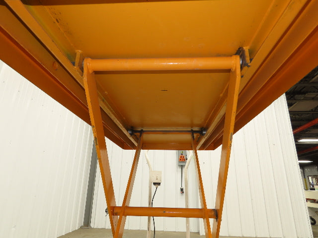 Vestil CART-1000-LD Hydraulic Elevating Lift Cart Table 1000Lbs 12VDC Mobile