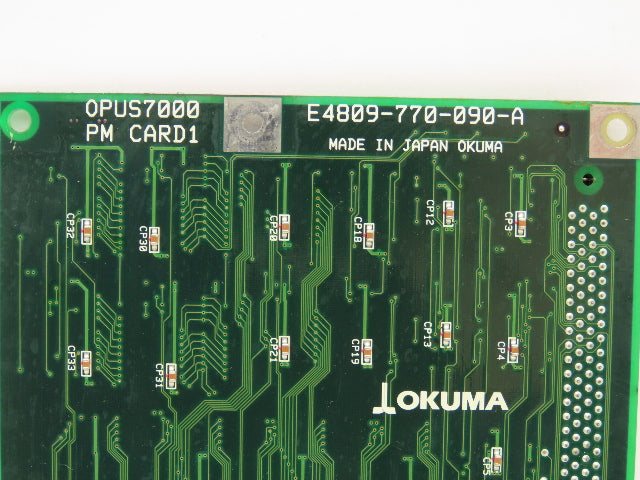 Okuma E4809-770-090-A PM Card1 PCB