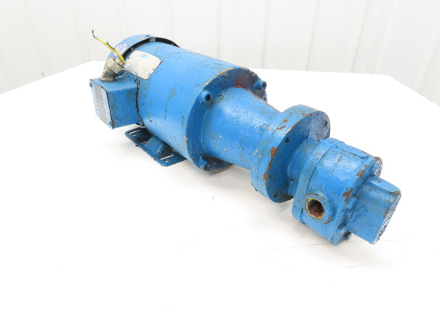 BSM Brown & Sharpe No 2-S Hydraulic Gear Pump 200psi 1Hp 1140rpm 230/460V Motor