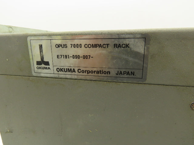 Okuma E1971-090-007 OPUS7000 Compact Rack Chassis