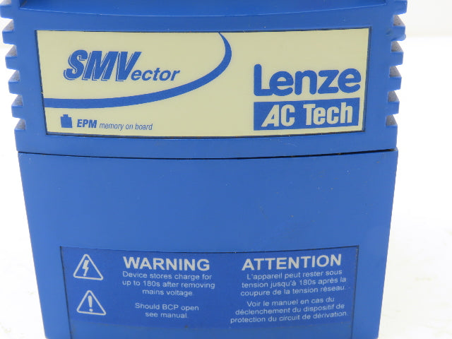 Lenze ESV371N02YXB SMVector AC Drive Variable Speed Inverter VFD .5Hp 230V 1Ph